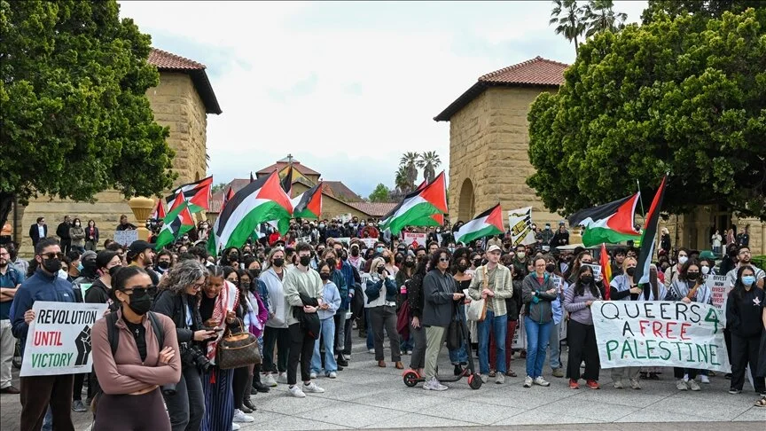 التظاهرات الداعمة لفلسطين تتواصل في العالم رغم الاعتقالات