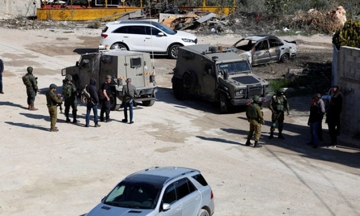 الجيش الإسرائيلي يعتقل 40 فلسطينياً في الضفة الغربية