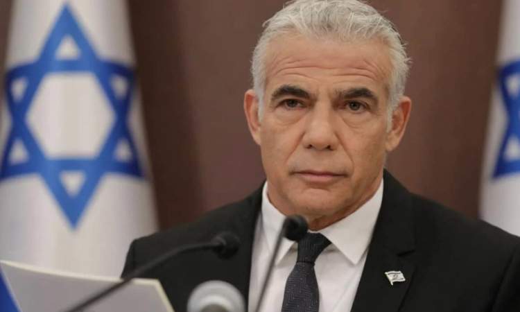 زعيم المعارضة الصهيوني لابيد : إسرائيل تحت حصار جوي